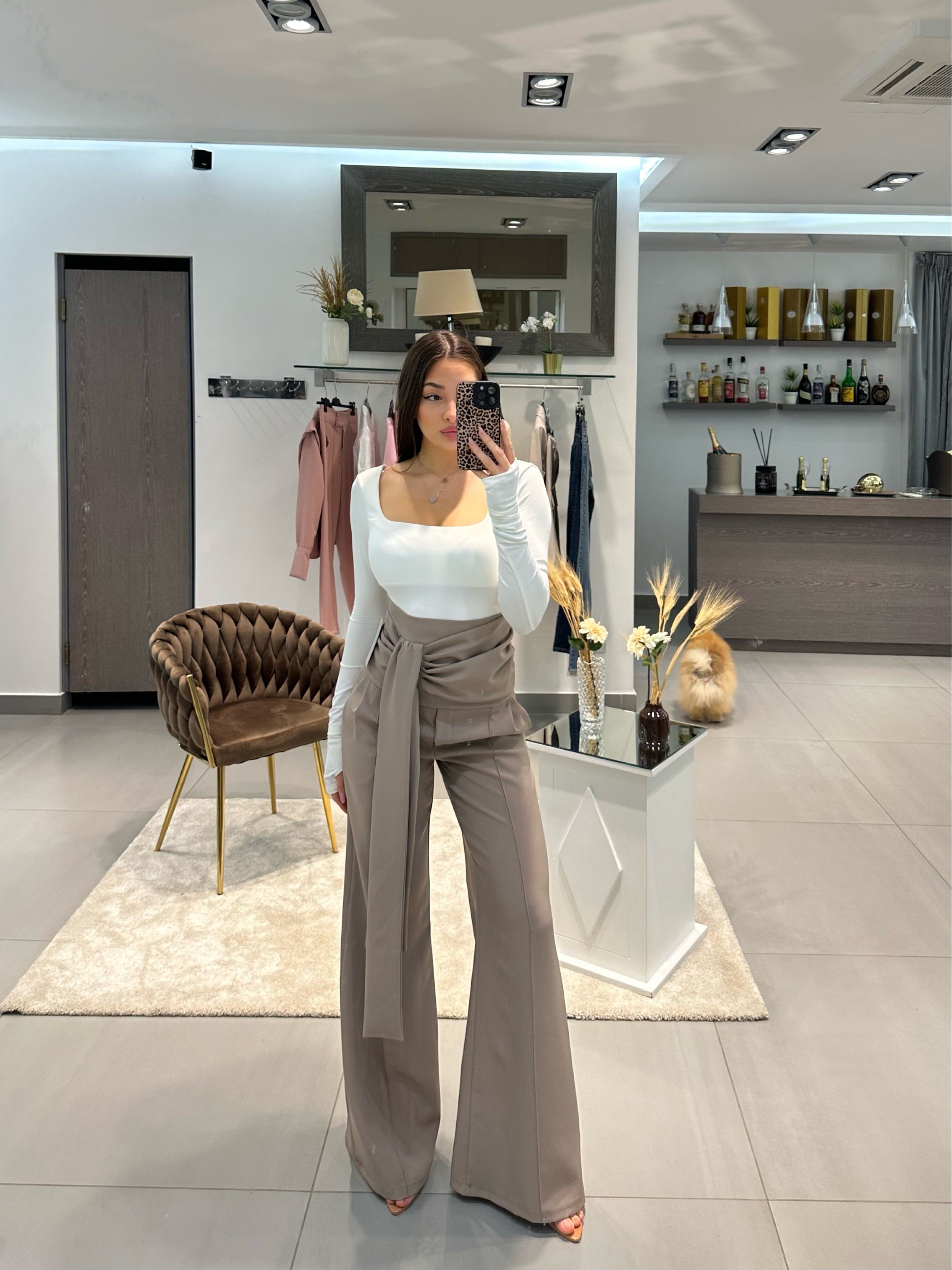 PANTALONE MARGOT TORTORA