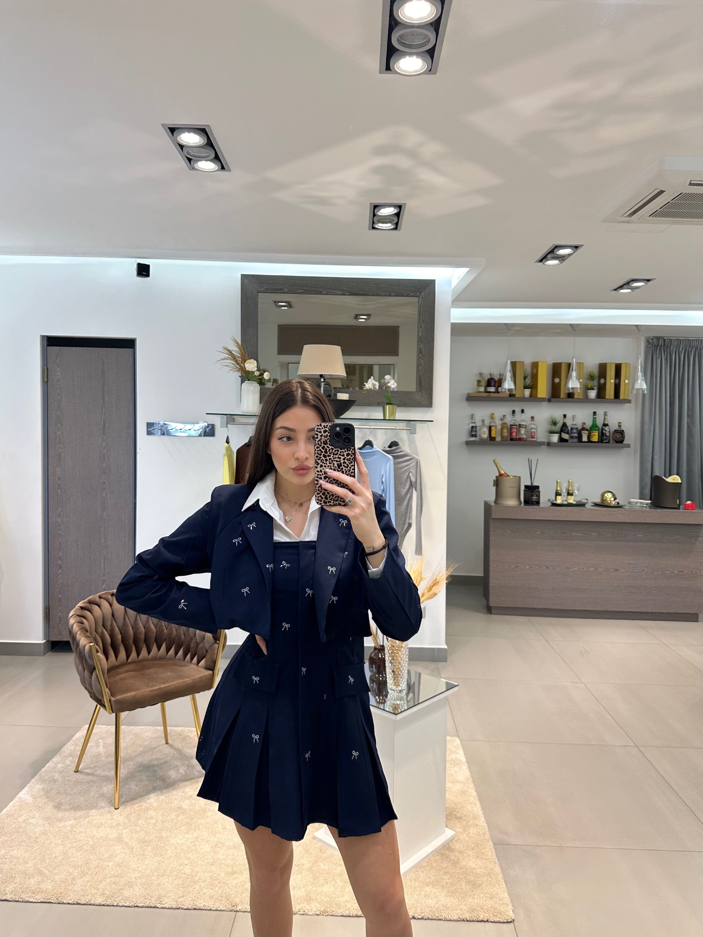 COORDINATO HELENA BLU