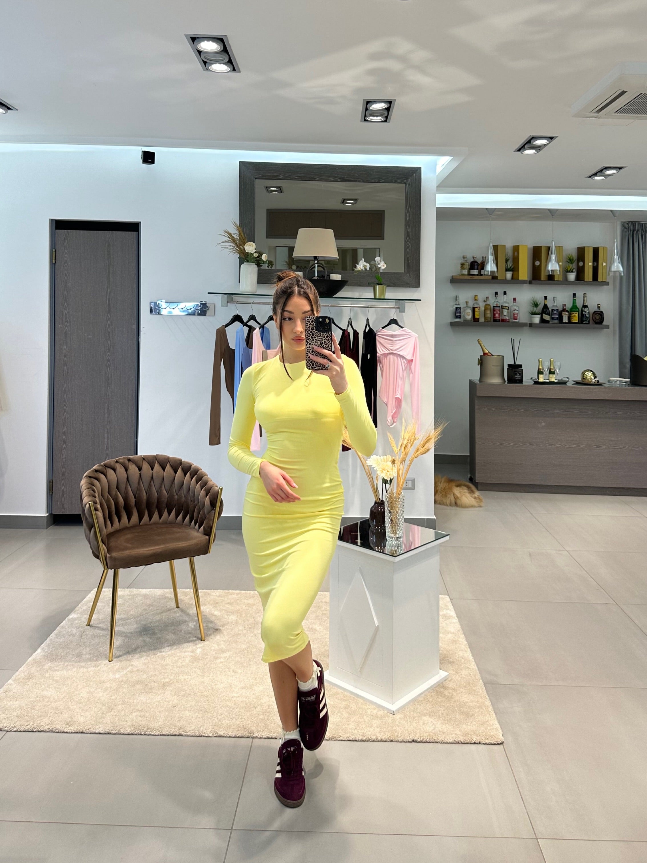 ABITO FELISYA GIALLO