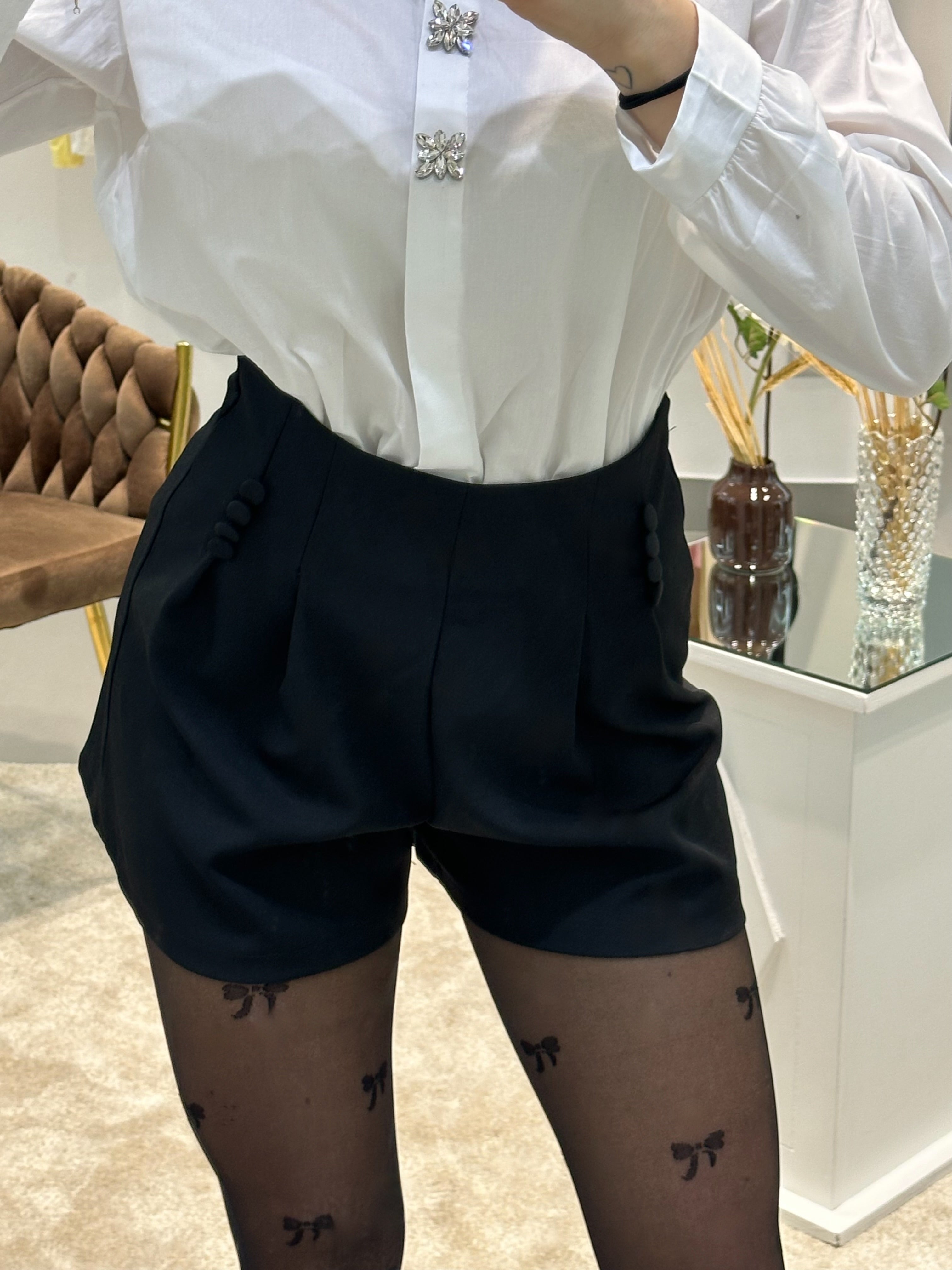 PANTALONCINO ELSA BLACK