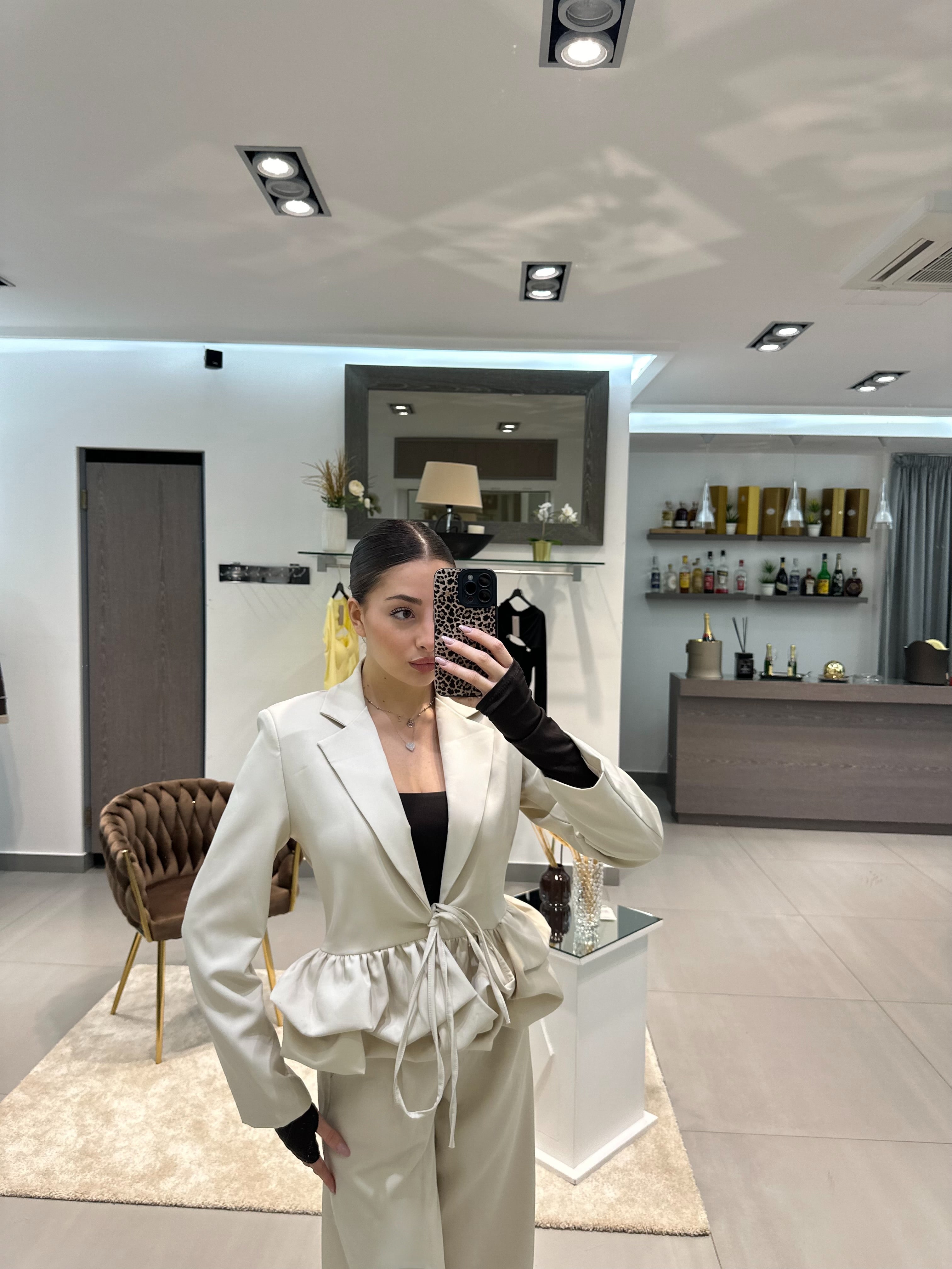 GIACCA DELIA CREMA
