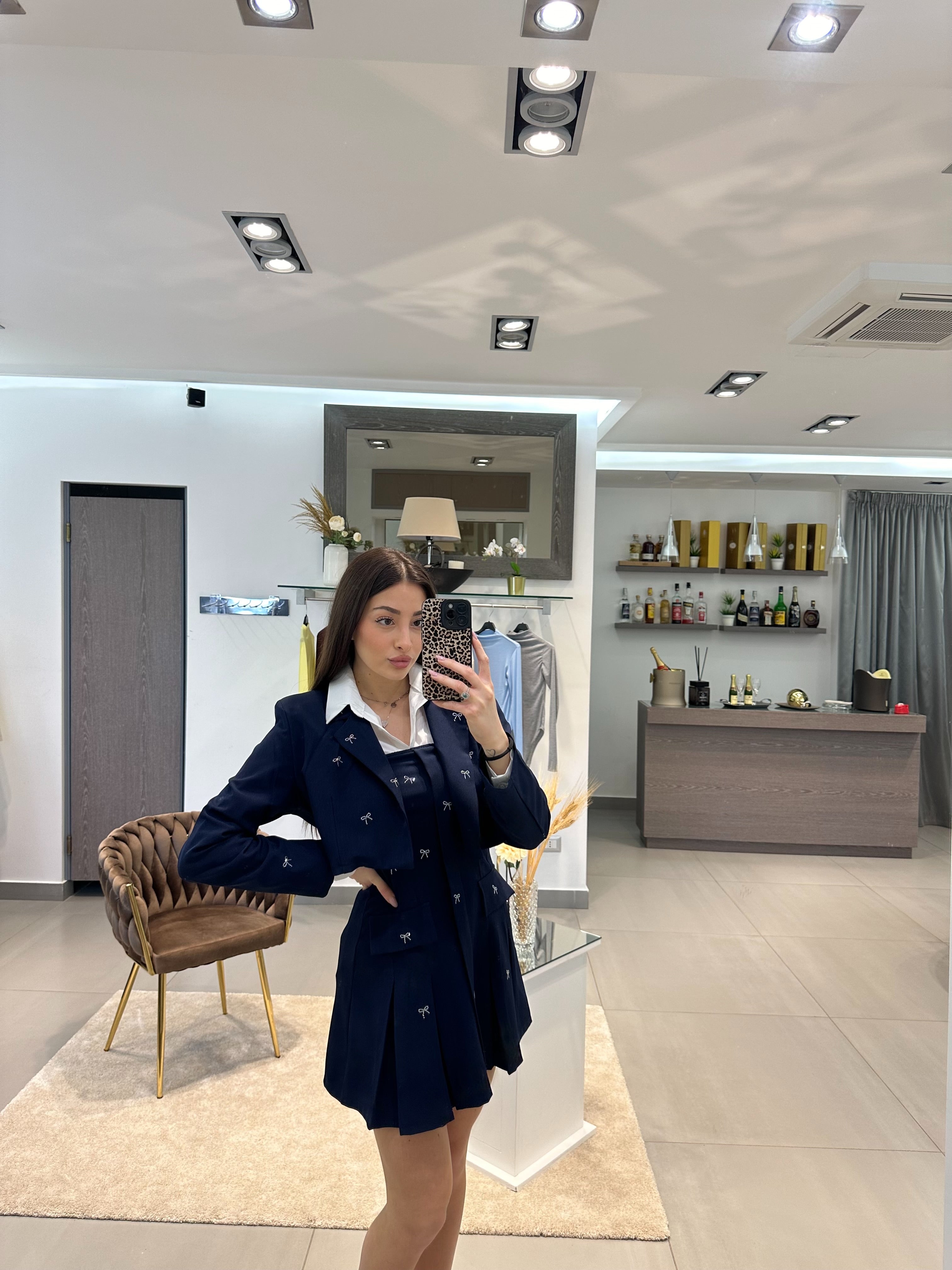 COORDINATO HELENA BLU