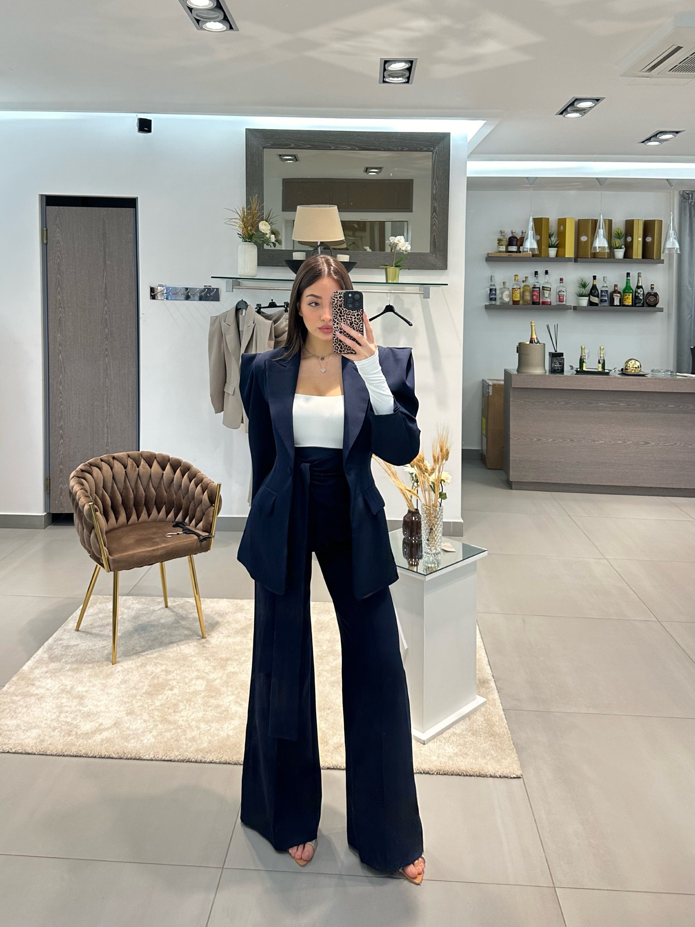 PANTALONE MARGOT BLU