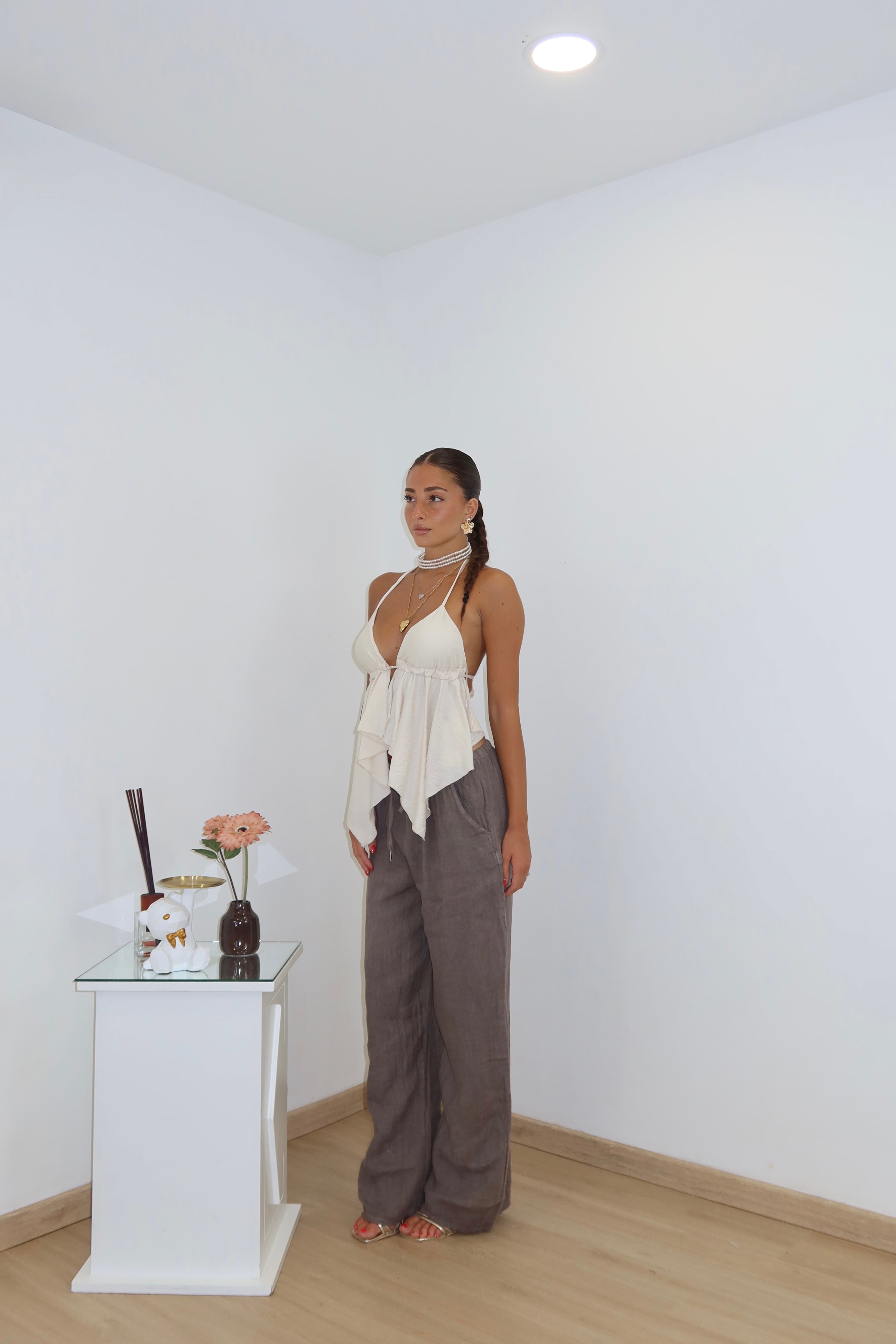 PANTALONE LINO