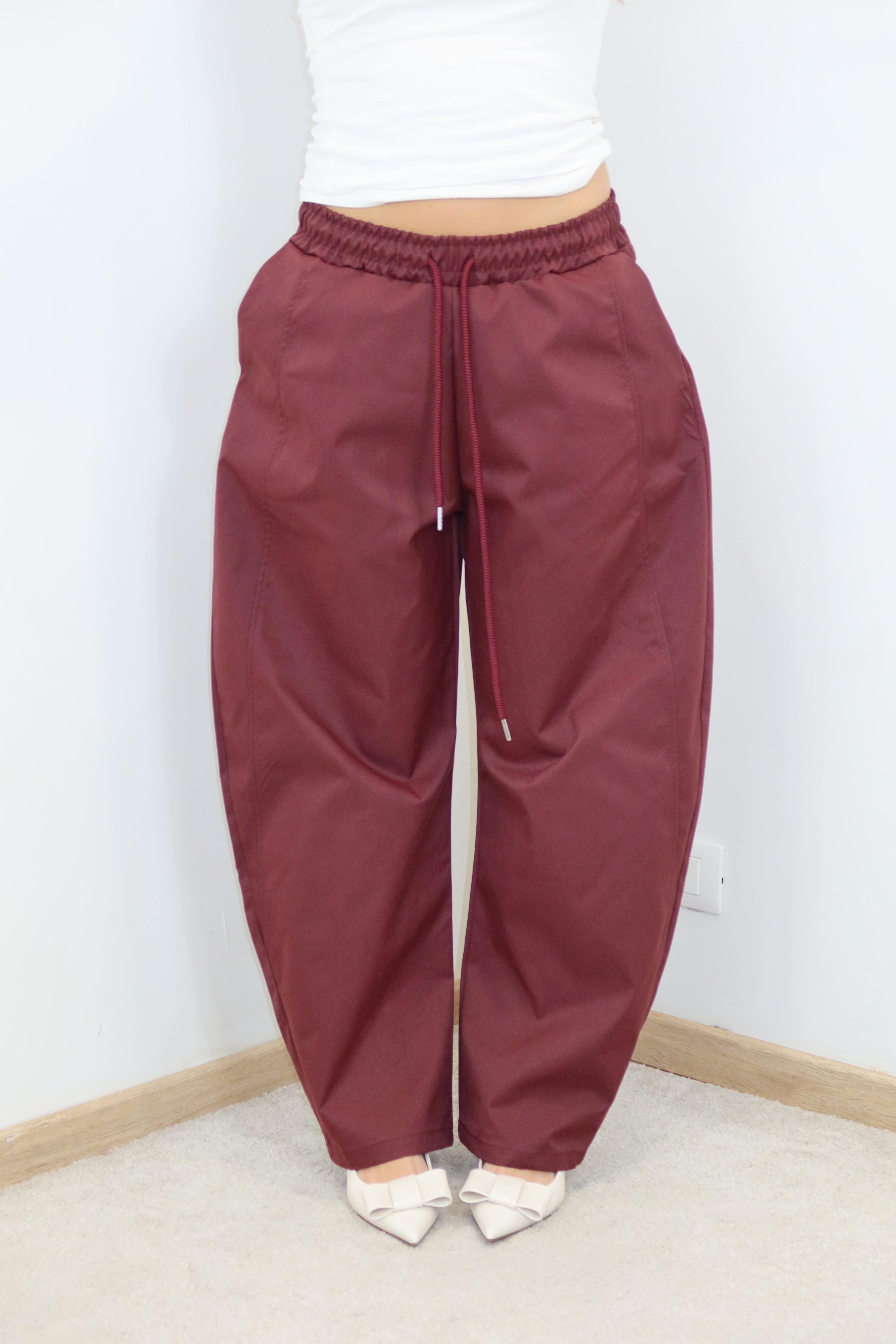 PANTALONE BLUSH Bordeaux