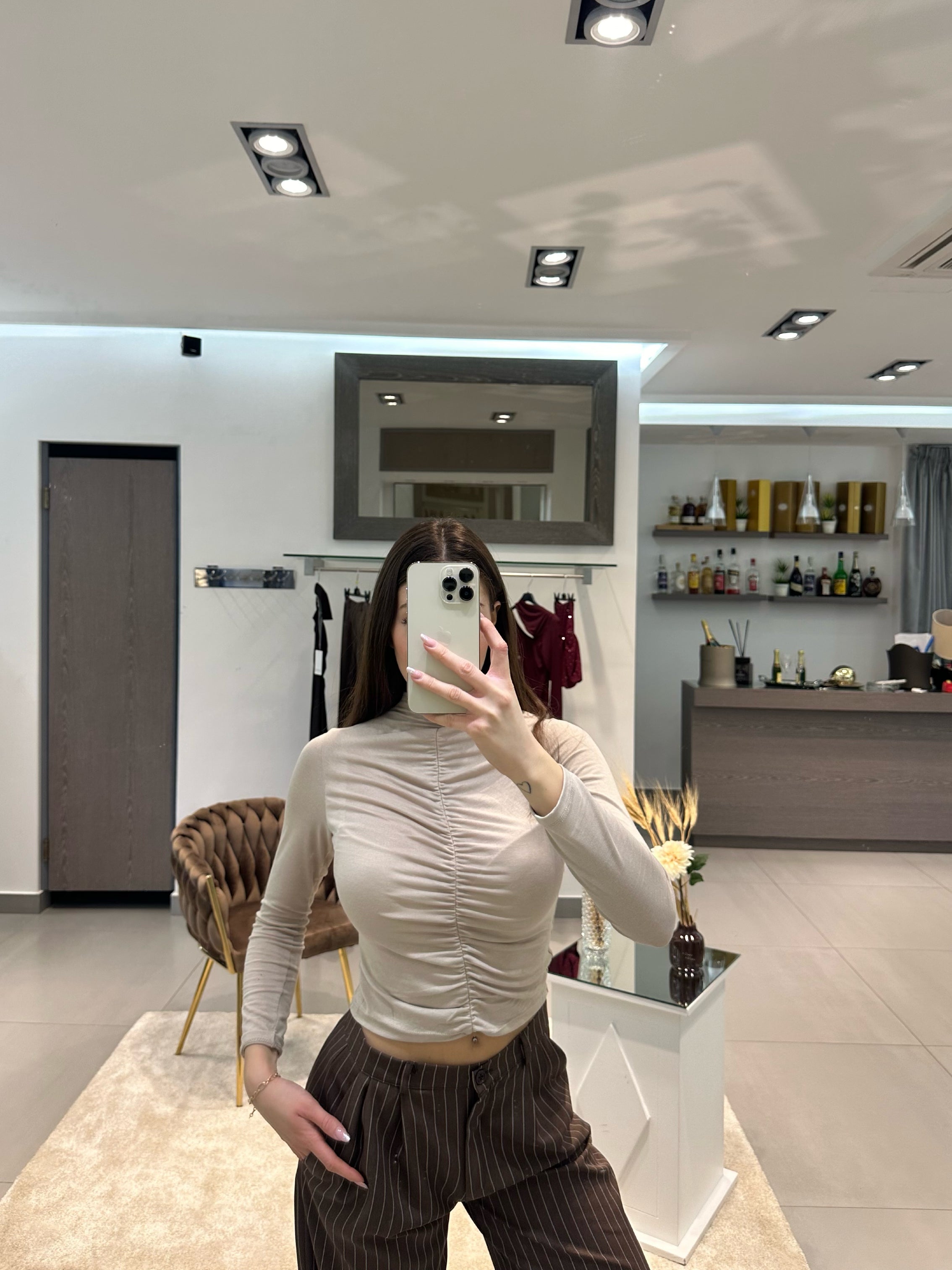 MAGLIA IOLE BEIGE