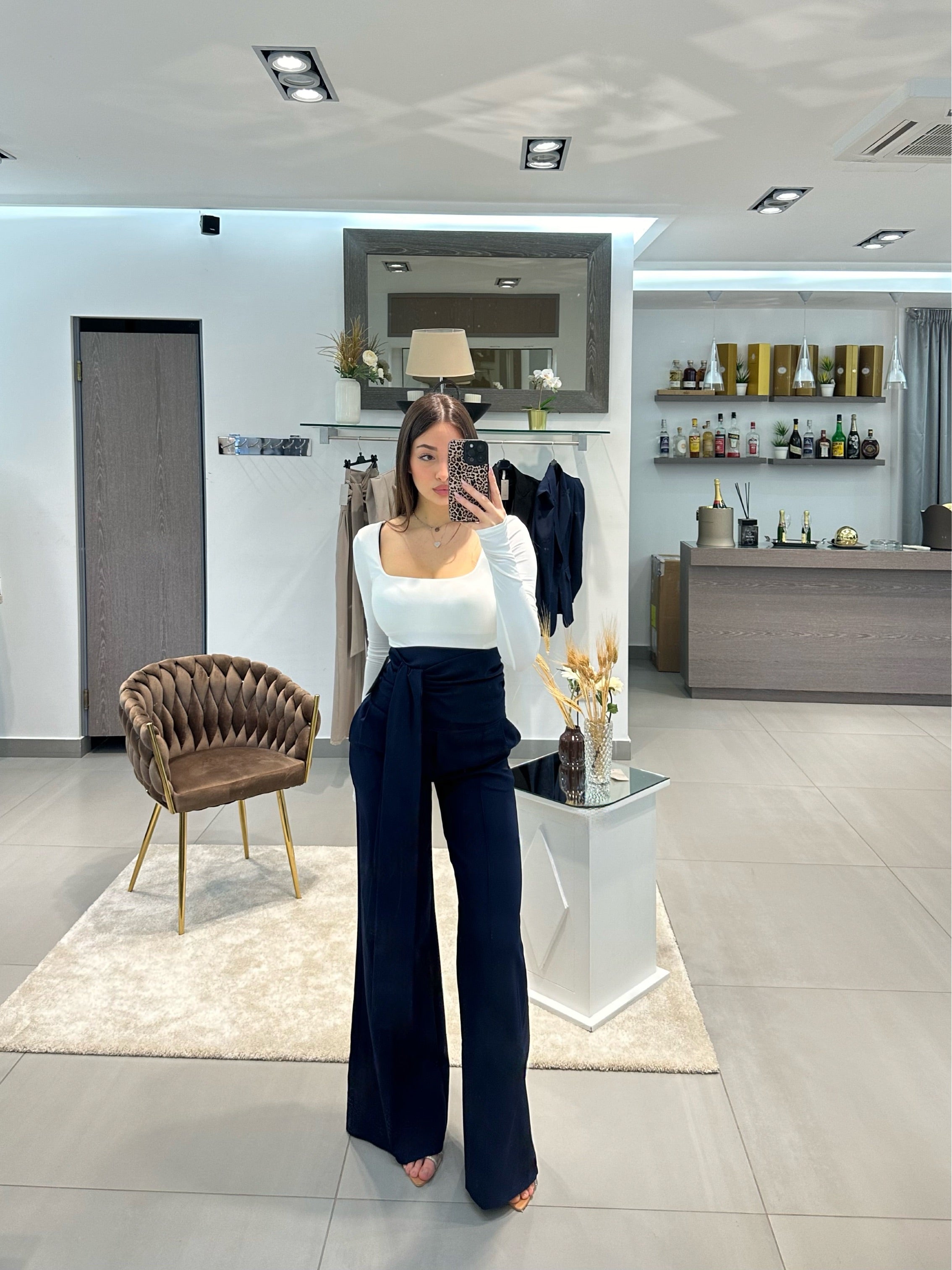 PANTALONE MARGOT BLU