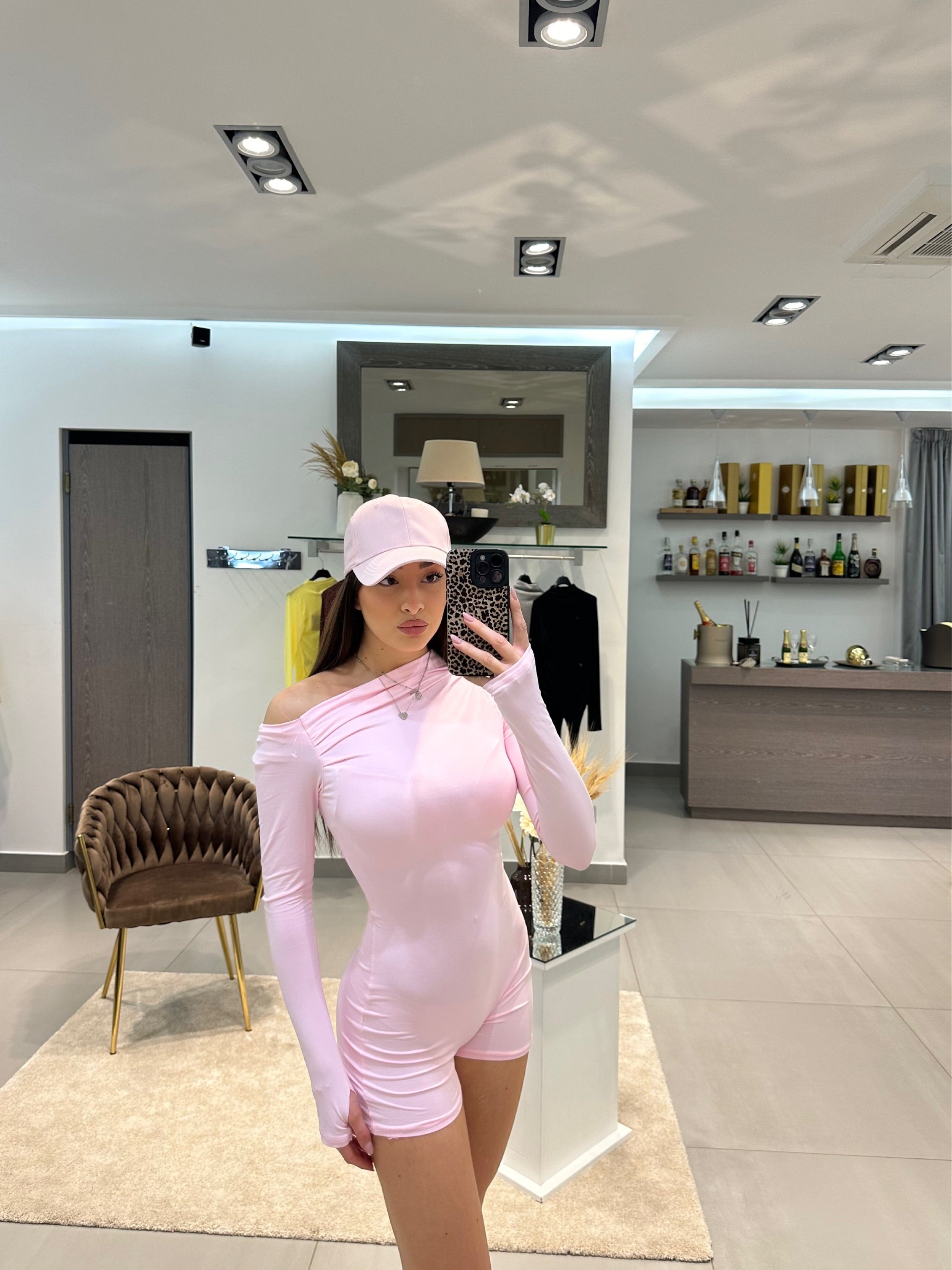 JUMPSUIT LUNA CORTA PINK