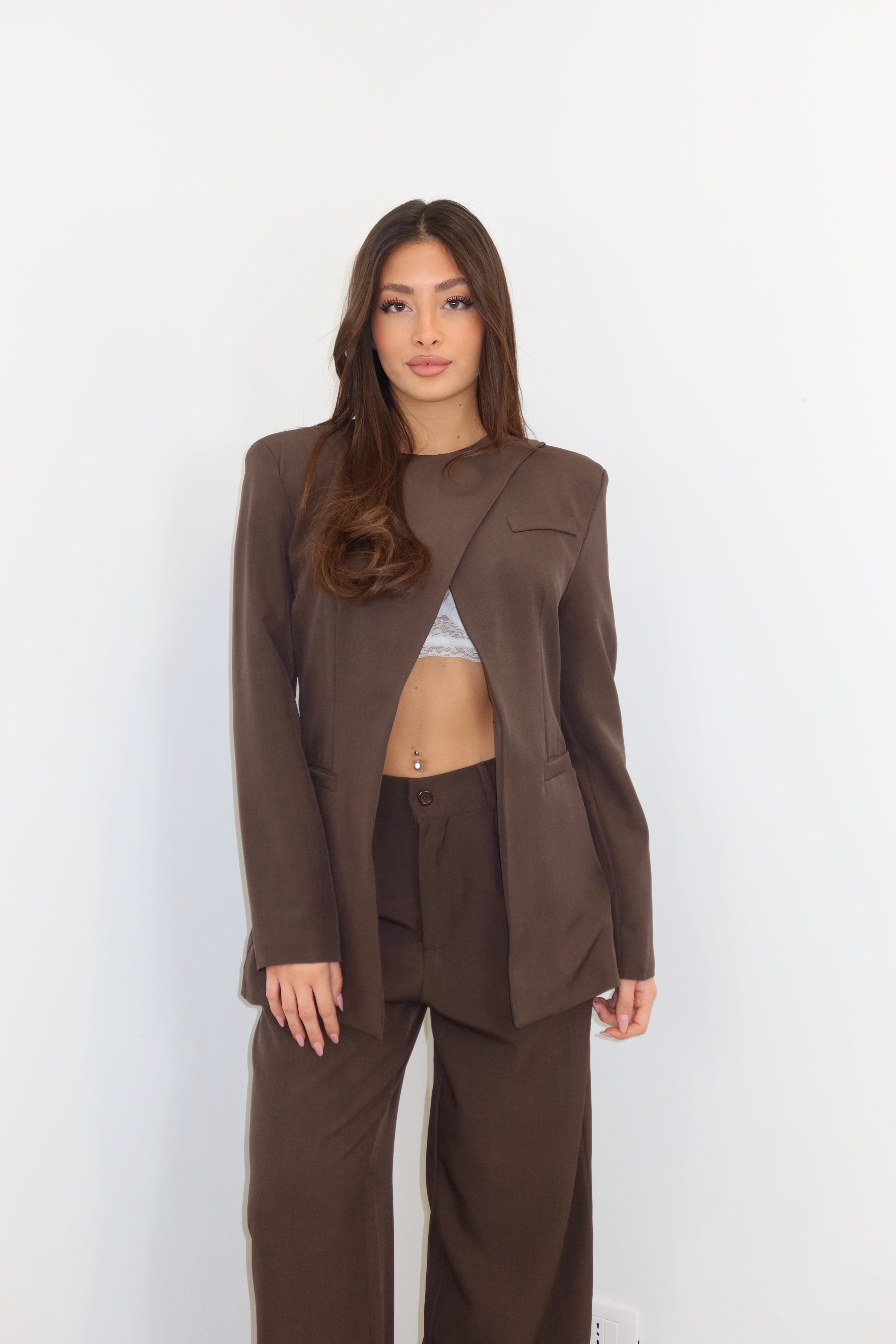 TAILLEUR MARBLE Marrone