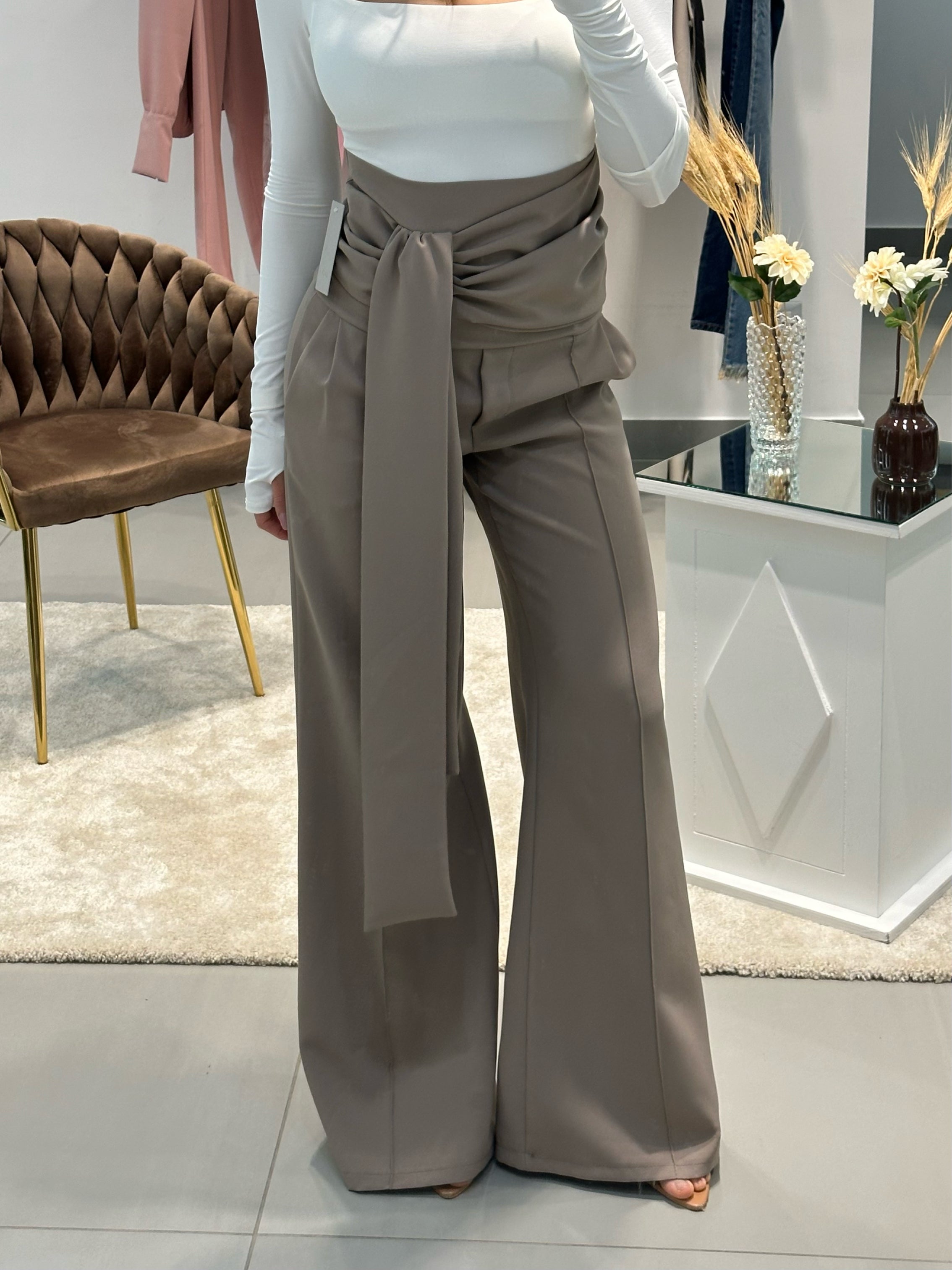PANTALONE MARGOT TORTORA